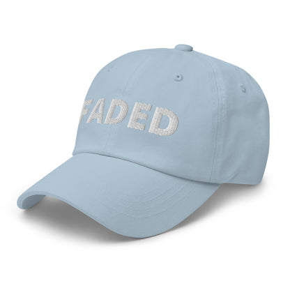 Faded (White Logo) Dad Hat