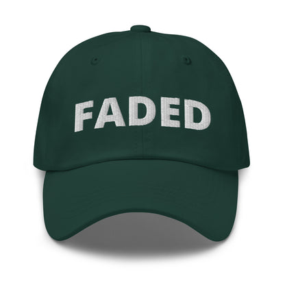 Faded (White Logo) Dad Hat