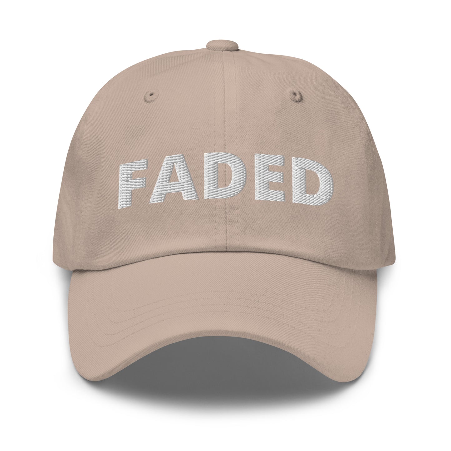 Faded (White Logo) Dad Hat