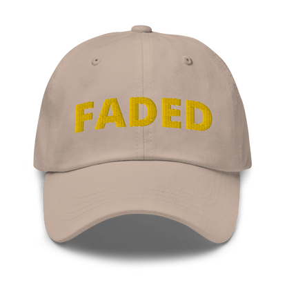 Faded (Yellow Logo) Dad Hat