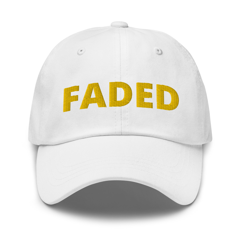 Faded (Yellow Logo) Dad Hat