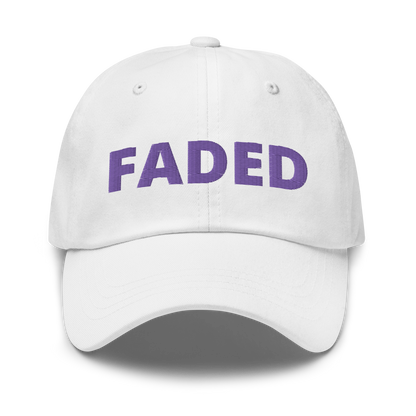 Faded (Purple Logo) Dad Hat