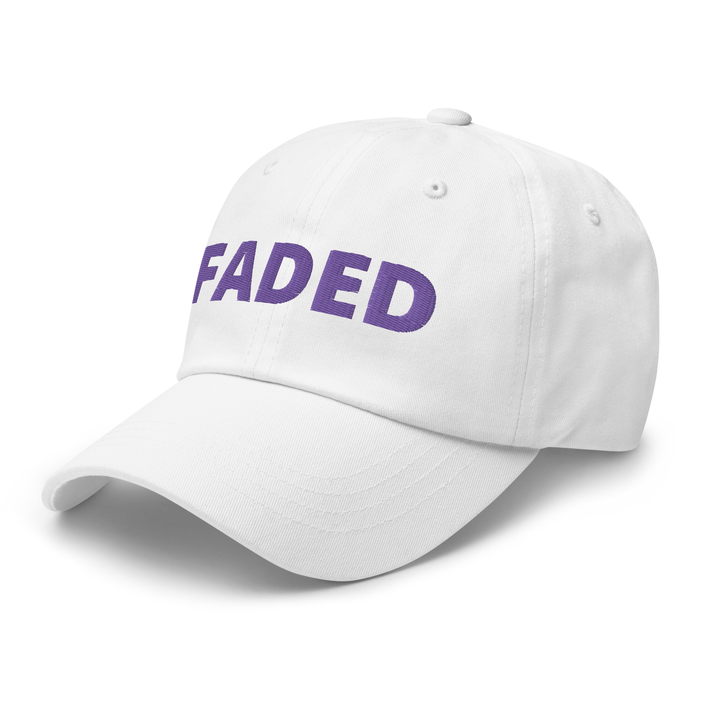 Faded (Purple Logo) Dad Hat