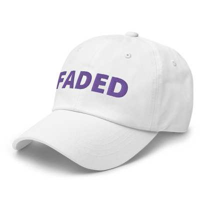 Faded (Purple Logo) Dad Hat