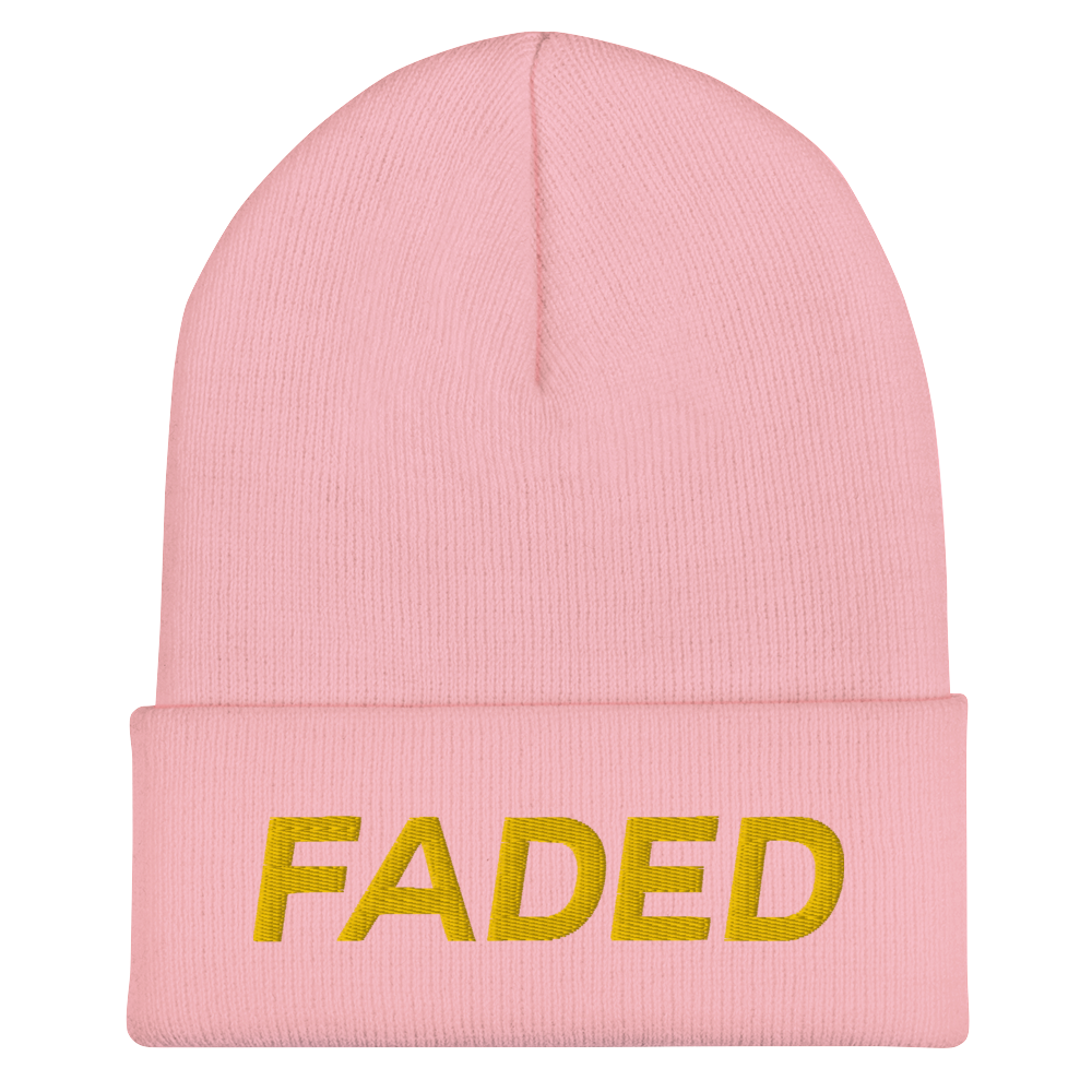 Faded (Gold) Cuffed Beanie