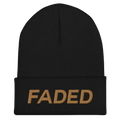 Faded (Old Gold) Cuffed Beanie - Faded Fabrics