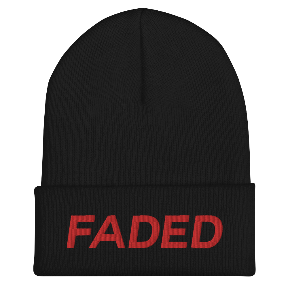 Faded (Red) Cuffed Beanie