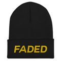 Faded (Gold) Cuffed Beanie - Faded Fabrics