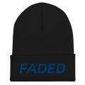 Faded (Royal) Cuffed Beanie - Faded Fabrics