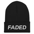 Faded Cuffed Beanie - Faded Fabrics
