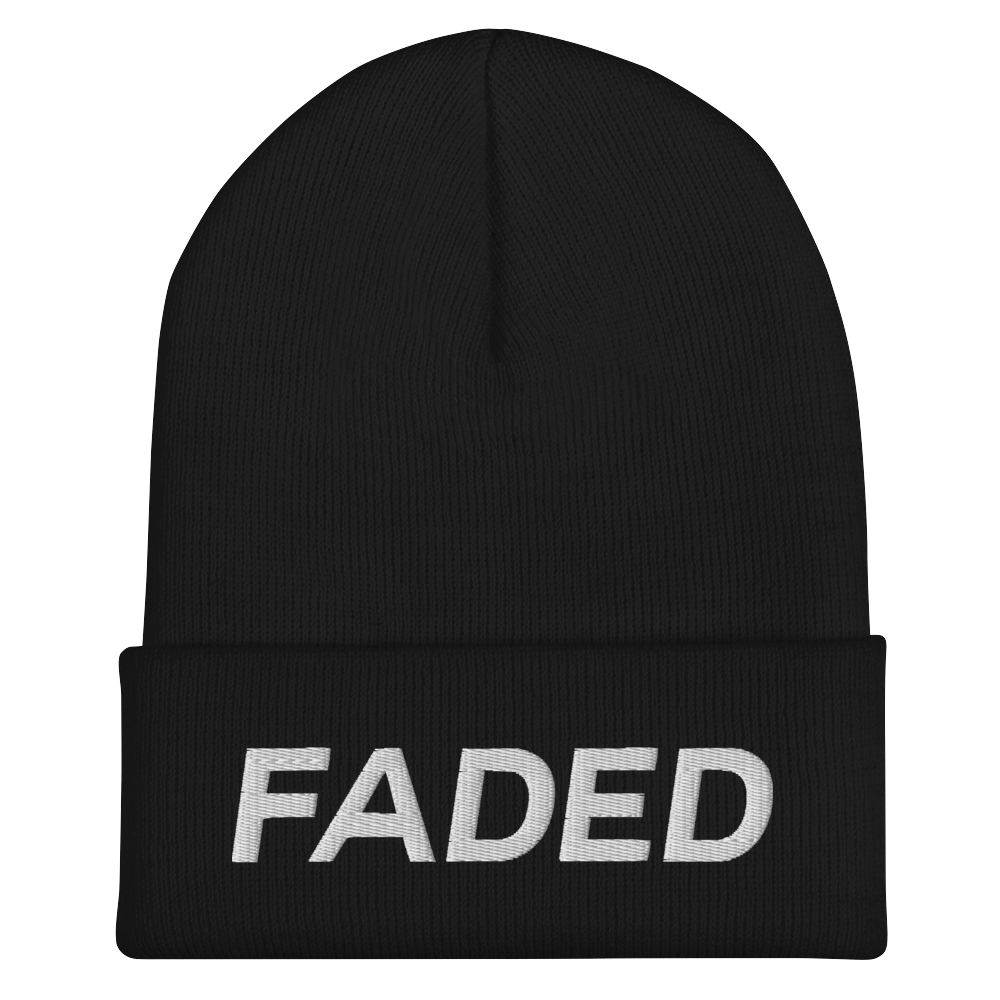 Faded Cuffed Beanie