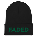Faded (Green) Cuffed Beanie - Faded Fabrics