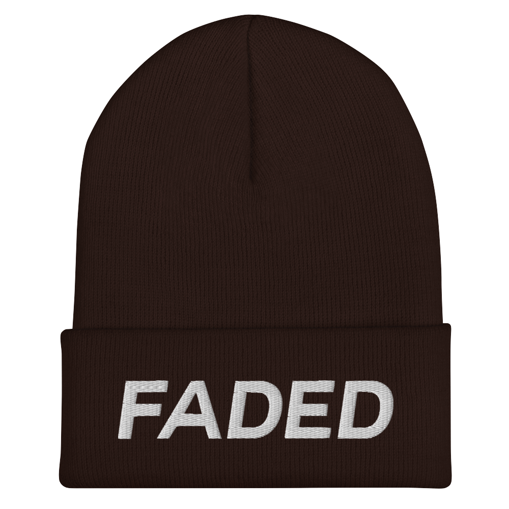 Faded Cuffed Beanie