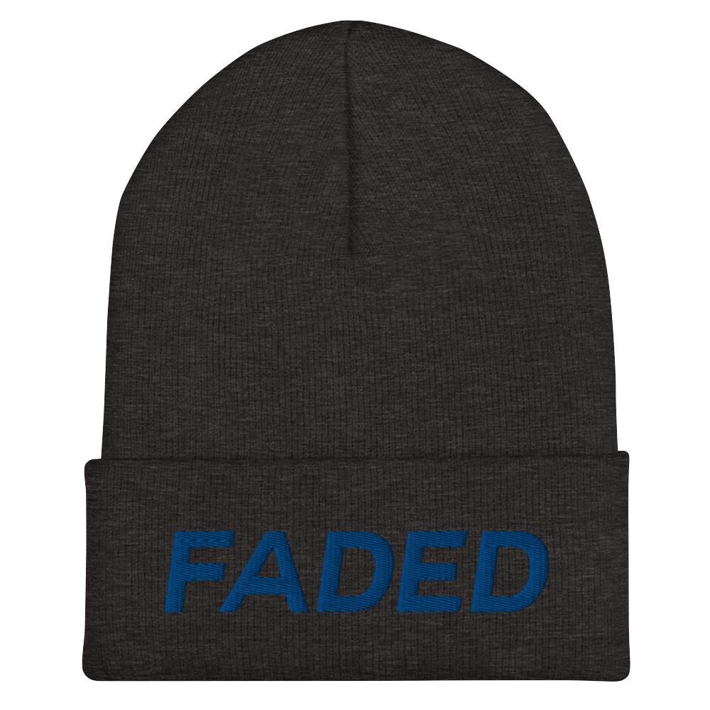 Faded (Royal) Cuffed Beanie