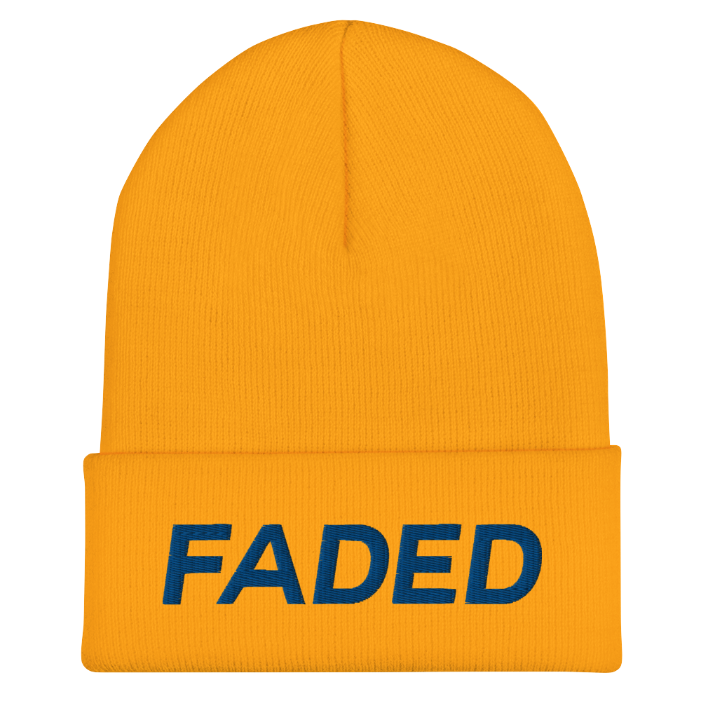 Faded (Royal) Cuffed Beanie