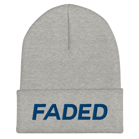 Faded (Royal) Cuffed Beanie