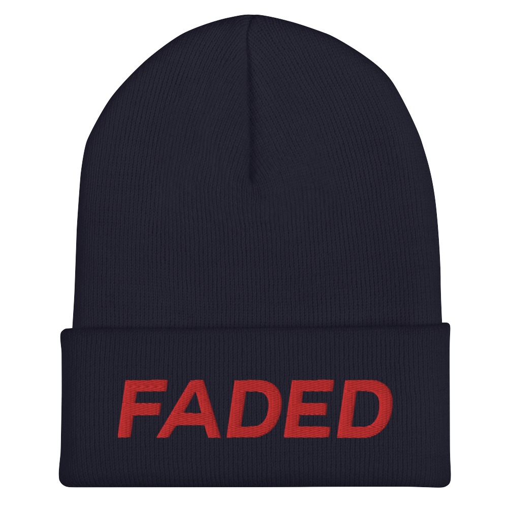 Faded (Red) Cuffed Beanie