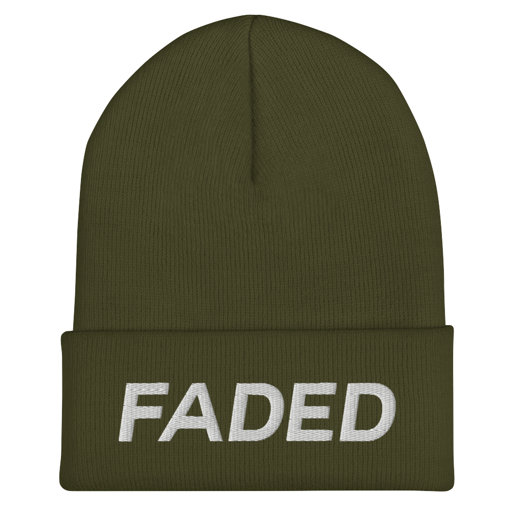 Faded Cuffed Beanie