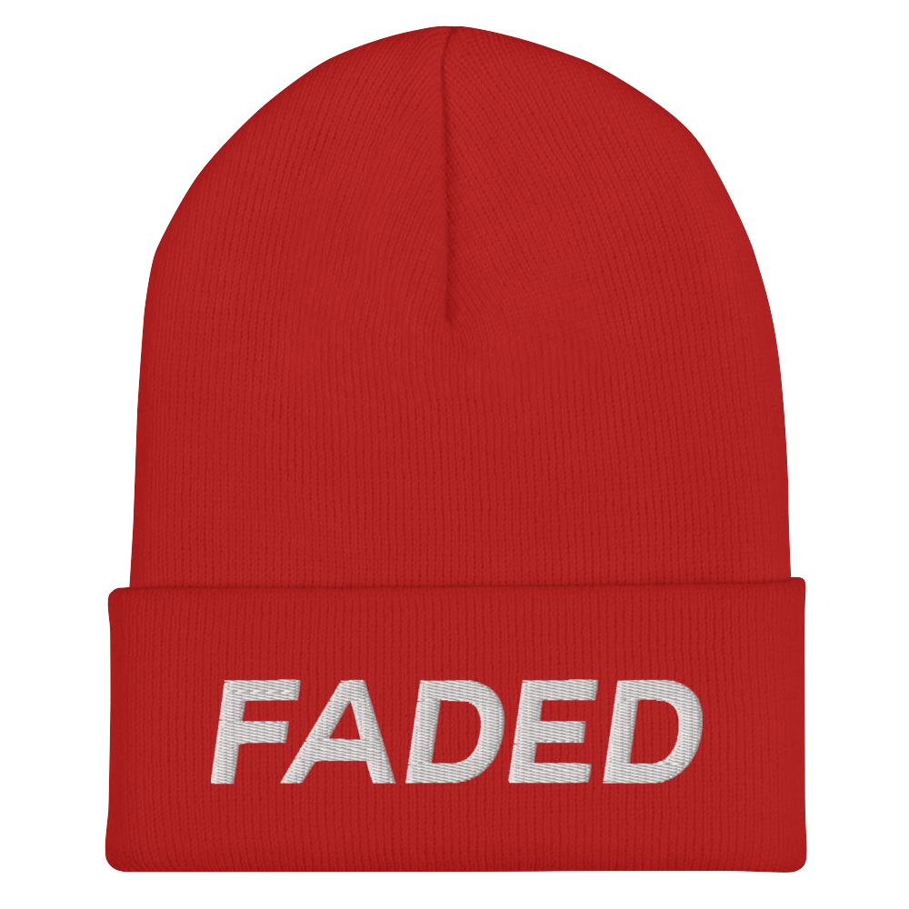 Faded Cuffed Beanie