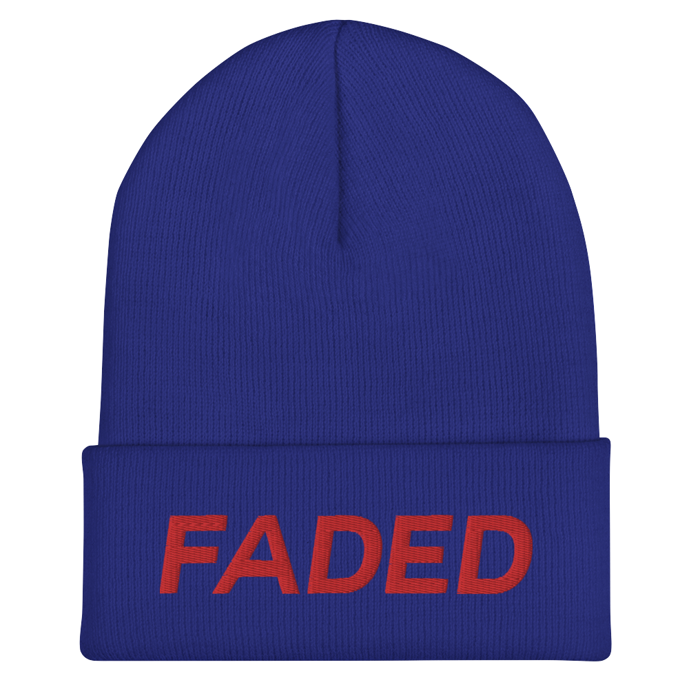 Faded (Red) Cuffed Beanie