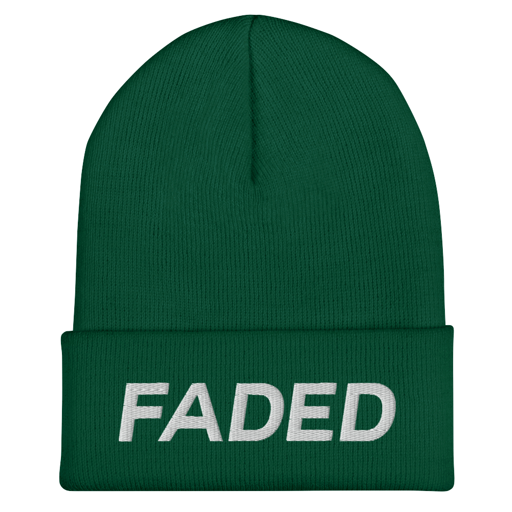 Faded Cuffed Beanie