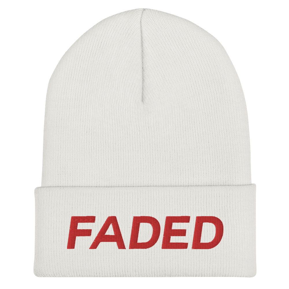 Faded (Red) Cuffed Beanie