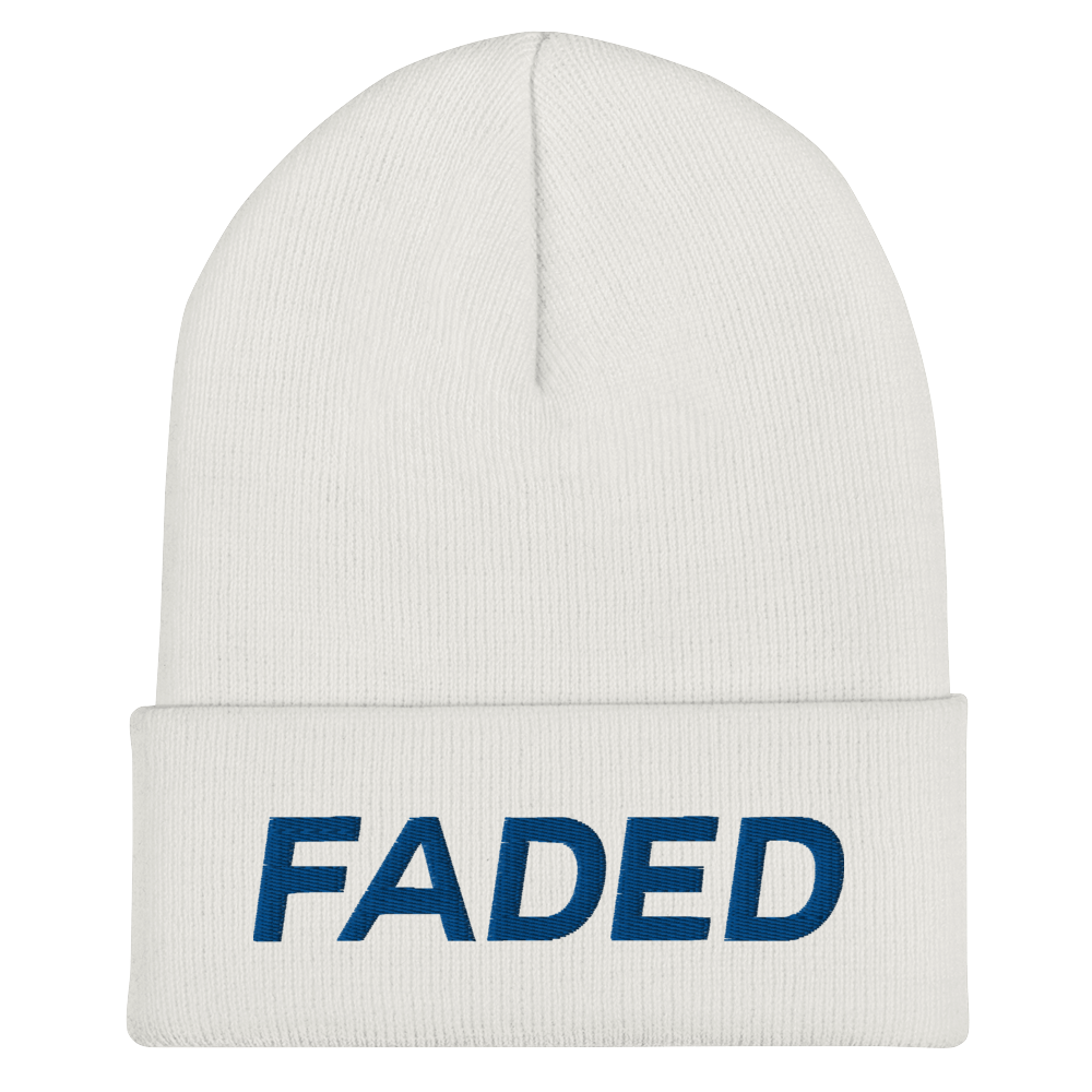 Faded (Royal) Cuffed Beanie