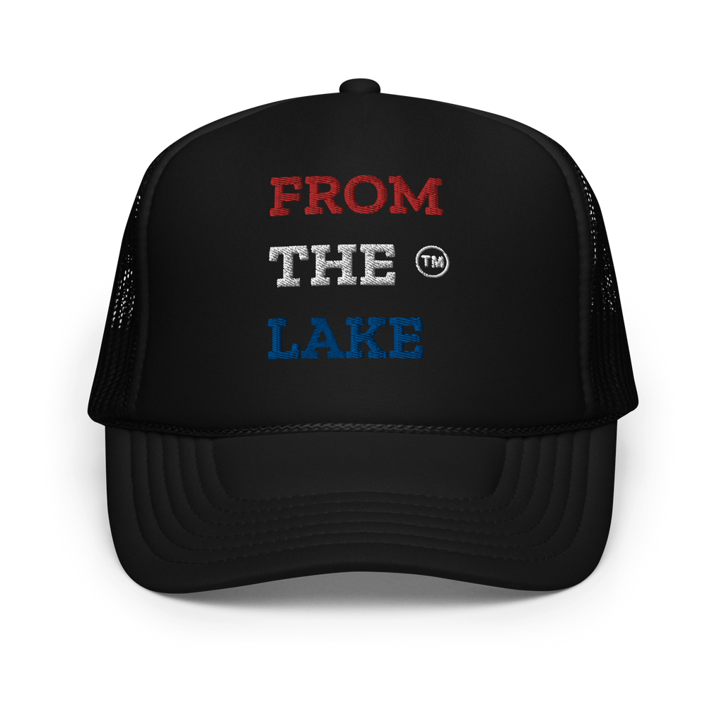 From The Lake (Red/White/Blue) Foam Trucker Hat
