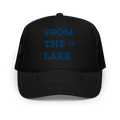 From The Lake (Royal Embroidery) Foam Trucker Hat - Faded Fabrics
