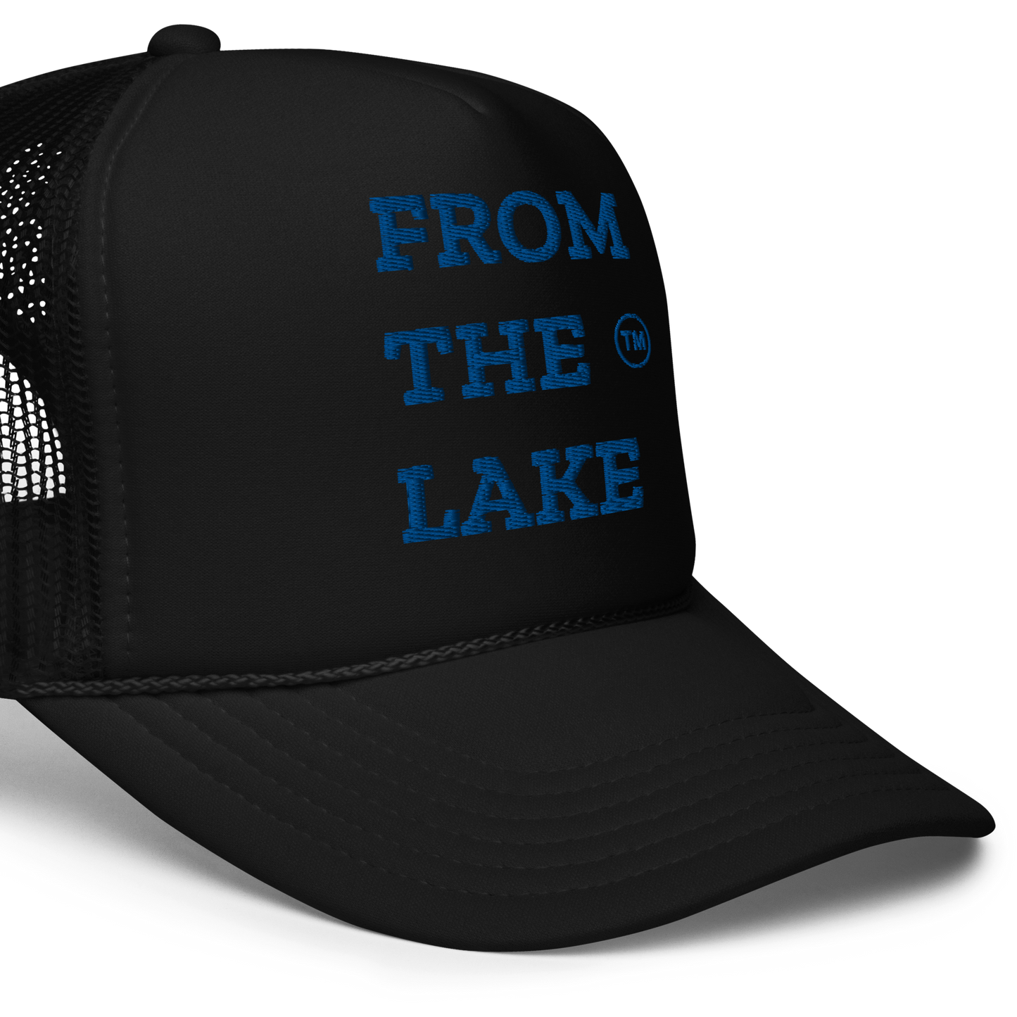 From The Lake (Royal Embroidery) Foam Trucker Hat