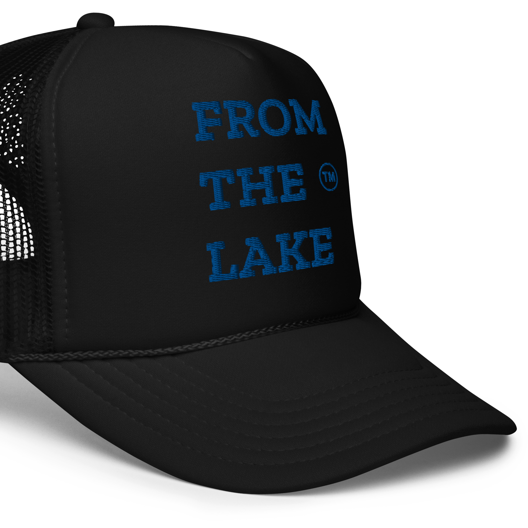 From The Lake (Royal Embroidery) Foam Trucker Hat