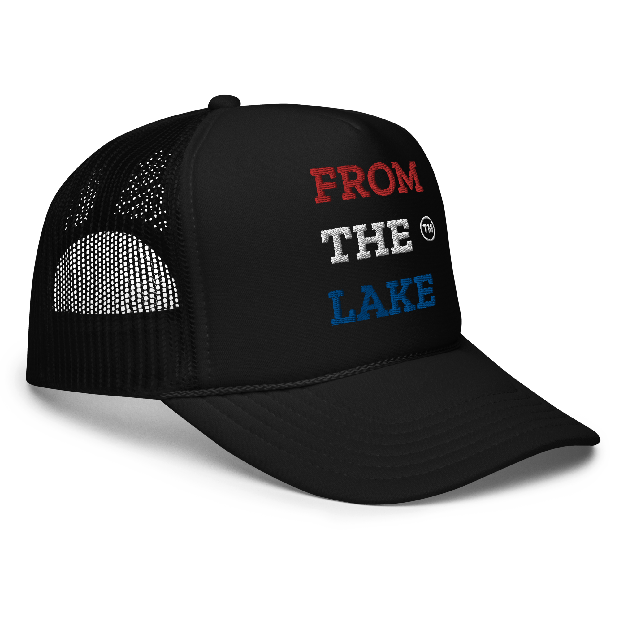From The Lake (Red/White/Blue) Foam Trucker Hat