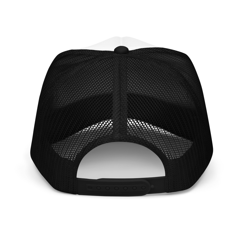 From The Lake (Baby Blue Embroidery) Foam Trucker Hat