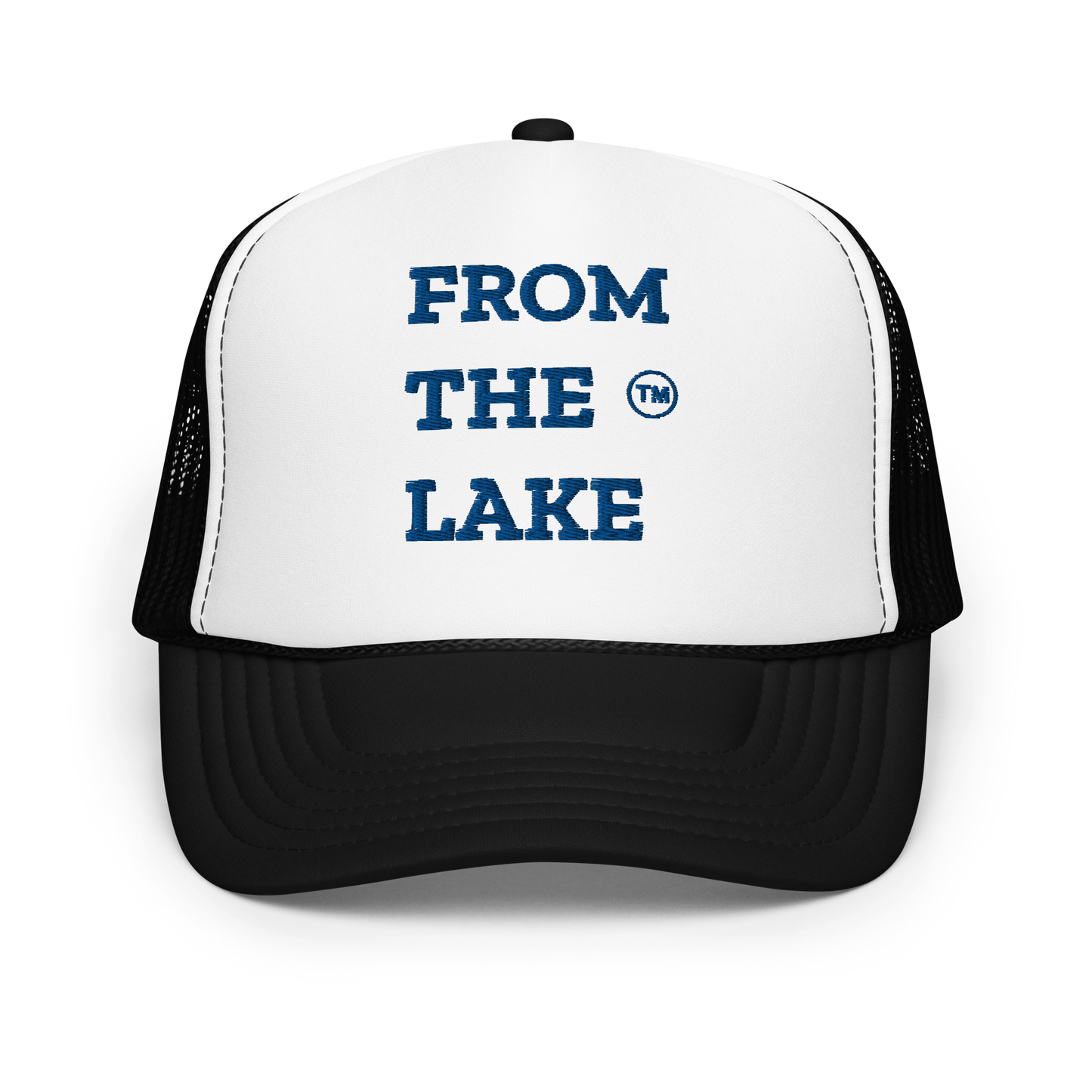 From The Lake (Royal Embroidery) Foam Trucker Hat