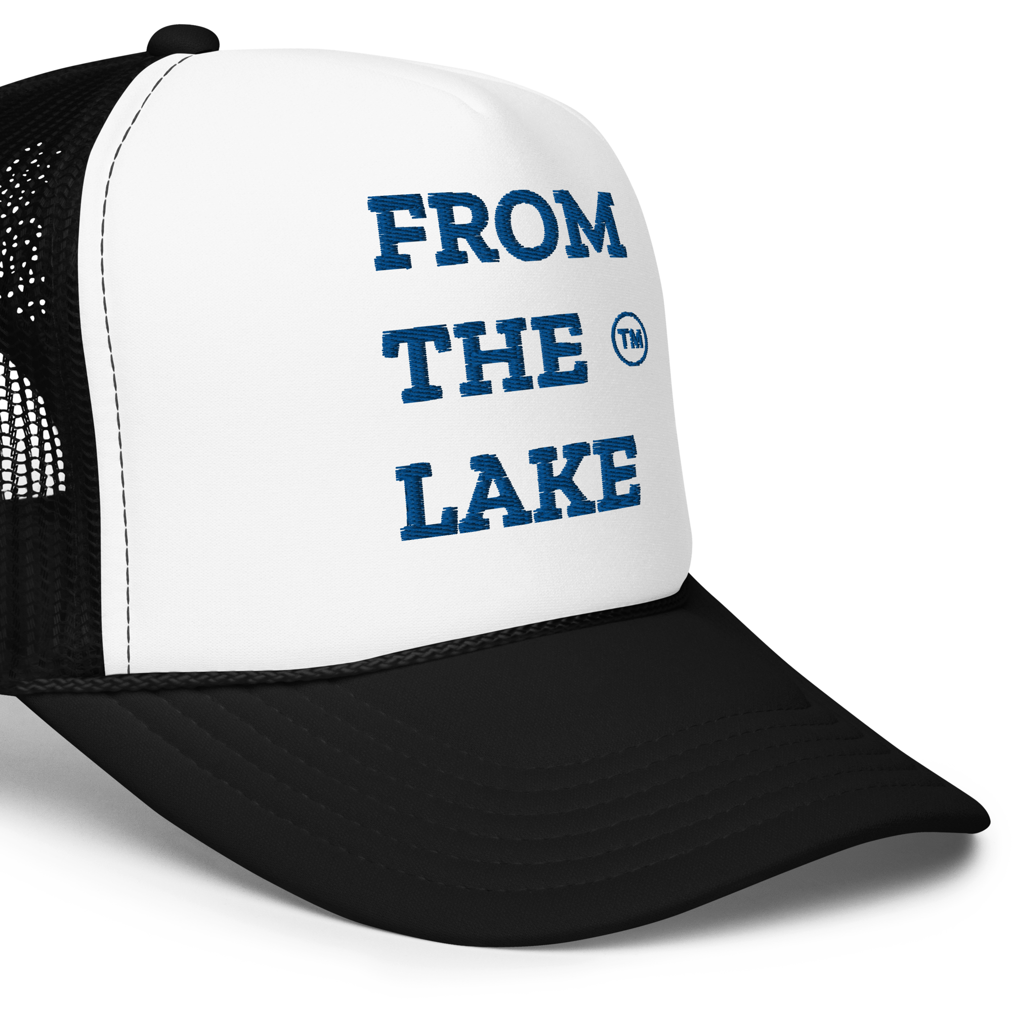 From The Lake (Royal Embroidery) Foam Trucker Hat
