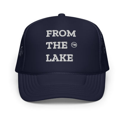 From The Lake (White Embroidery) Foam Trucker Hat