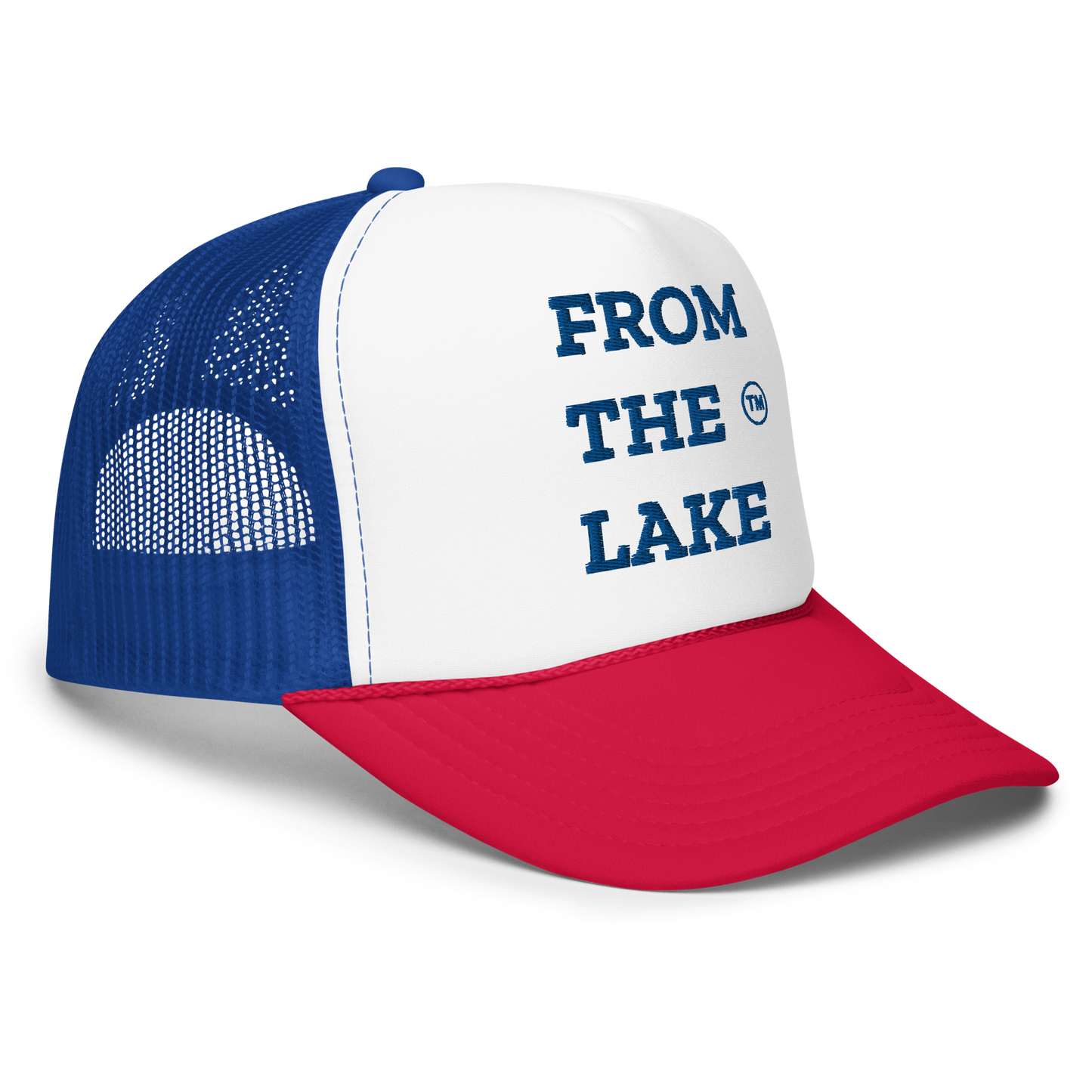 From The Lake (Royal Embroidery) Foam Trucker Hat