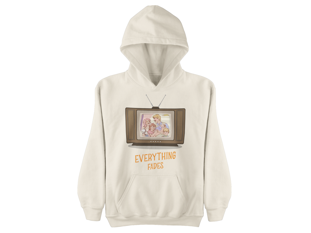 No Signal Everything Fades Graphic Unisex  Hoodie