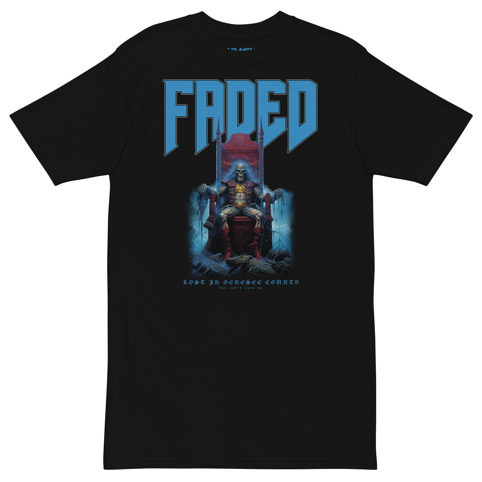 Faded (Lost In Genesee County) Heavyweight Tee #3