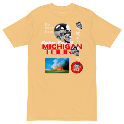 Cake Fiend Michigan Tour Heavyweight Premium Oversized Tee