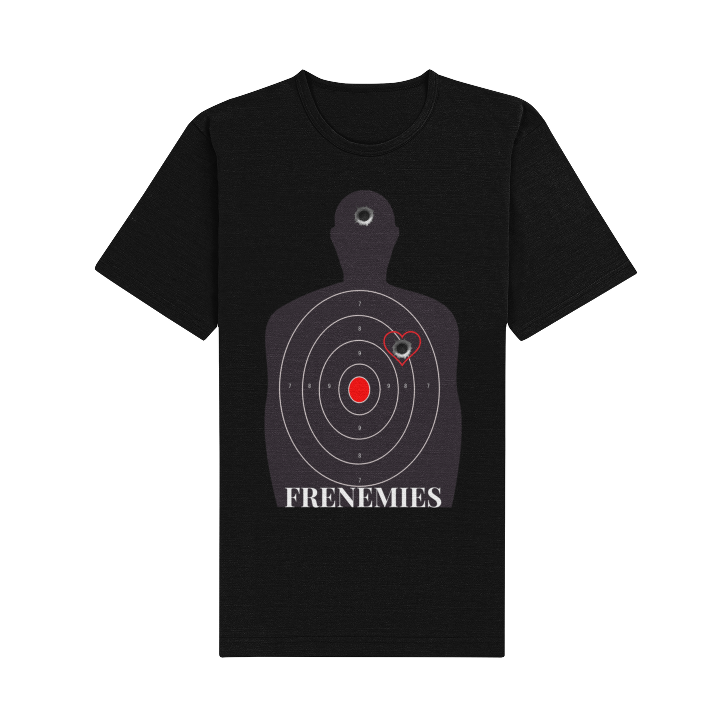 Frenemies "One in the head, One in the Heart" Unisex T-Shirt