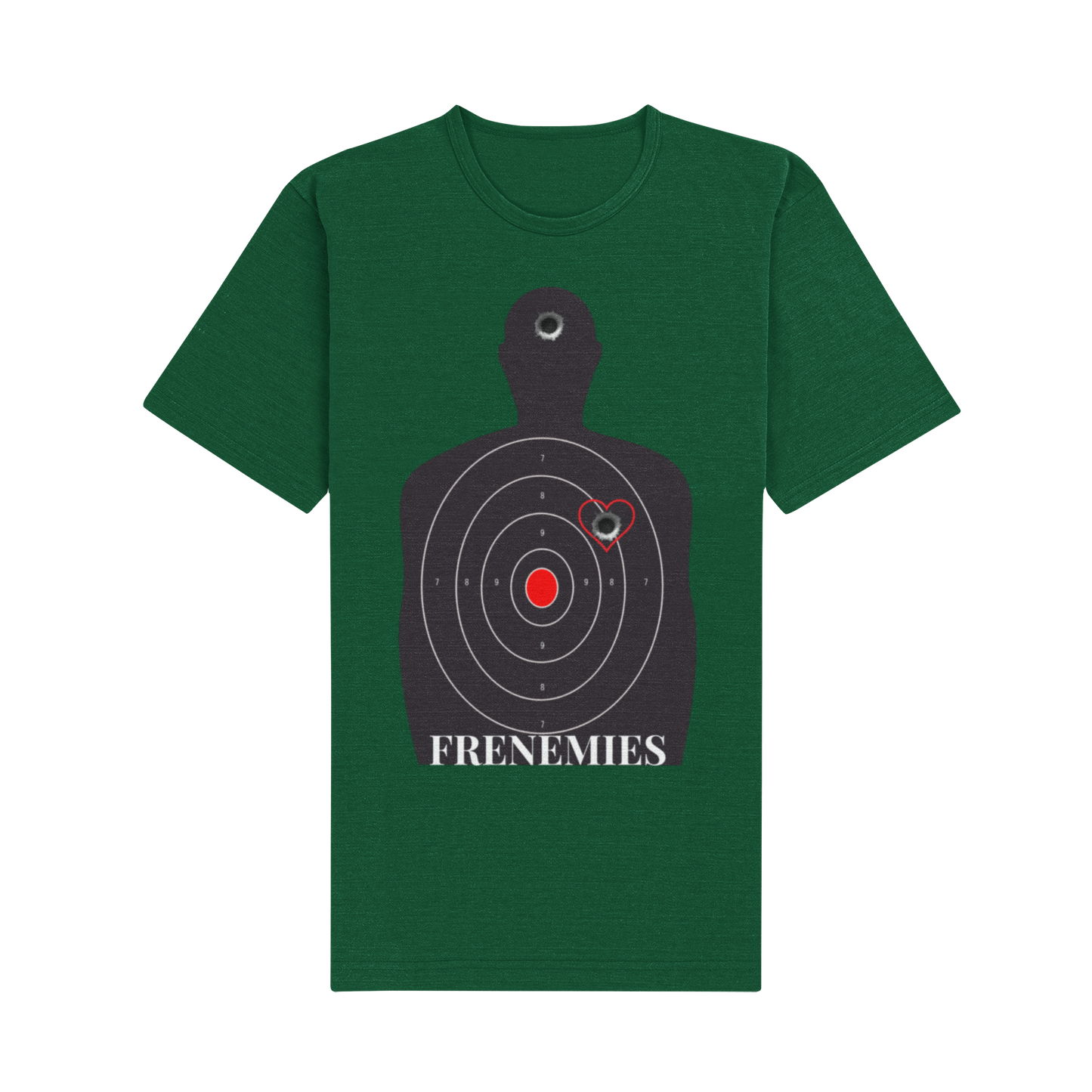 Frenemies "One in the head, One in the Heart" Unisex T-Shirt