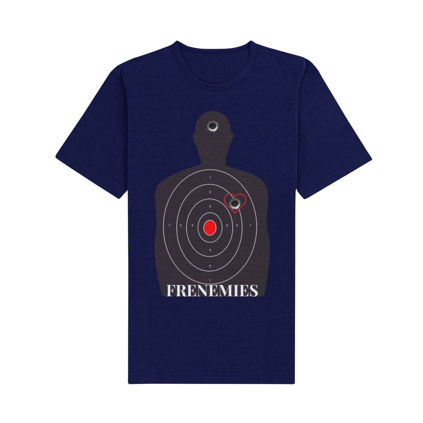 Frenemies "One in the head, One in the Heart" Unisex T-Shirt