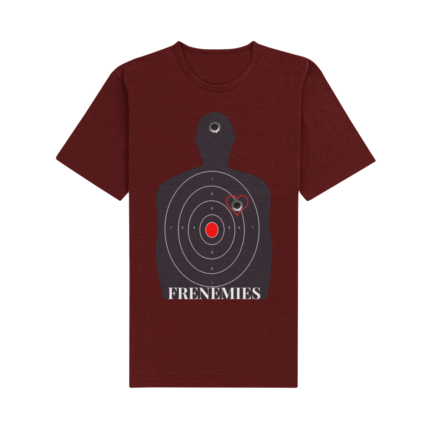 Frenemies "One in the head, One in the Heart" Unisex T-Shirt