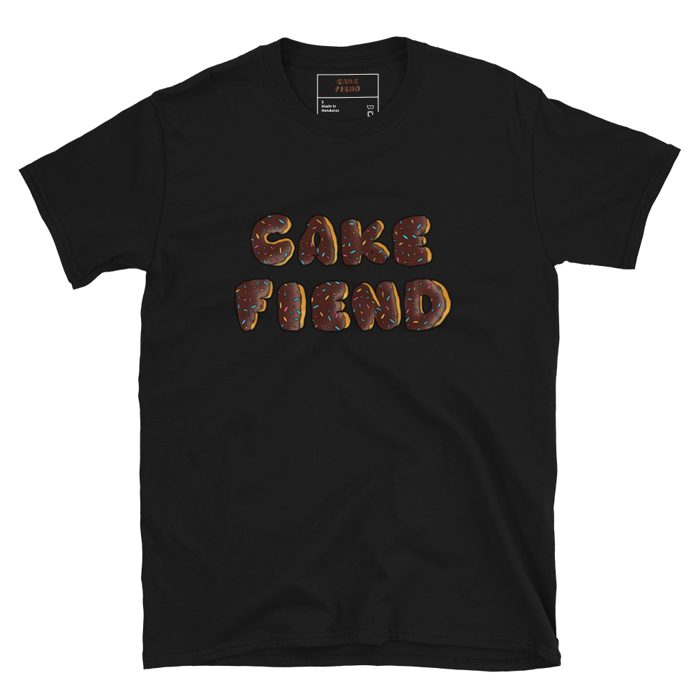 Cake Fiend Chocolate Cake Short-Sleeve Unisex T-Shirt