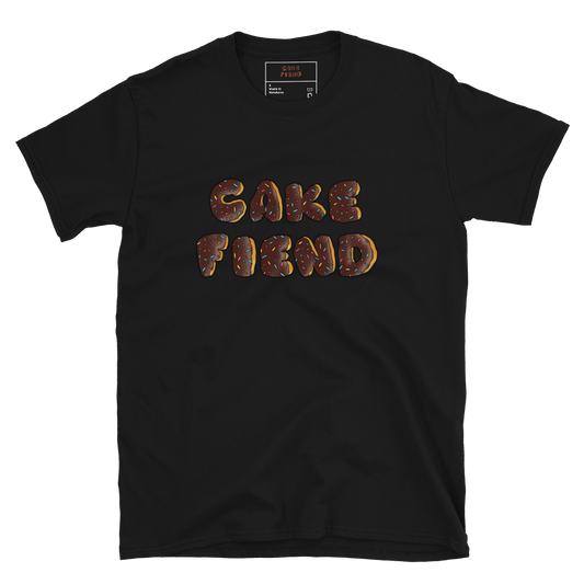 Cake Fiend Chocolate Cake Short-Sleeve Unisex T-Shirt