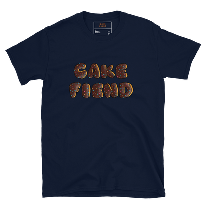 Cake Fiend Chocolate Cake Short-Sleeve Unisex T-Shirt