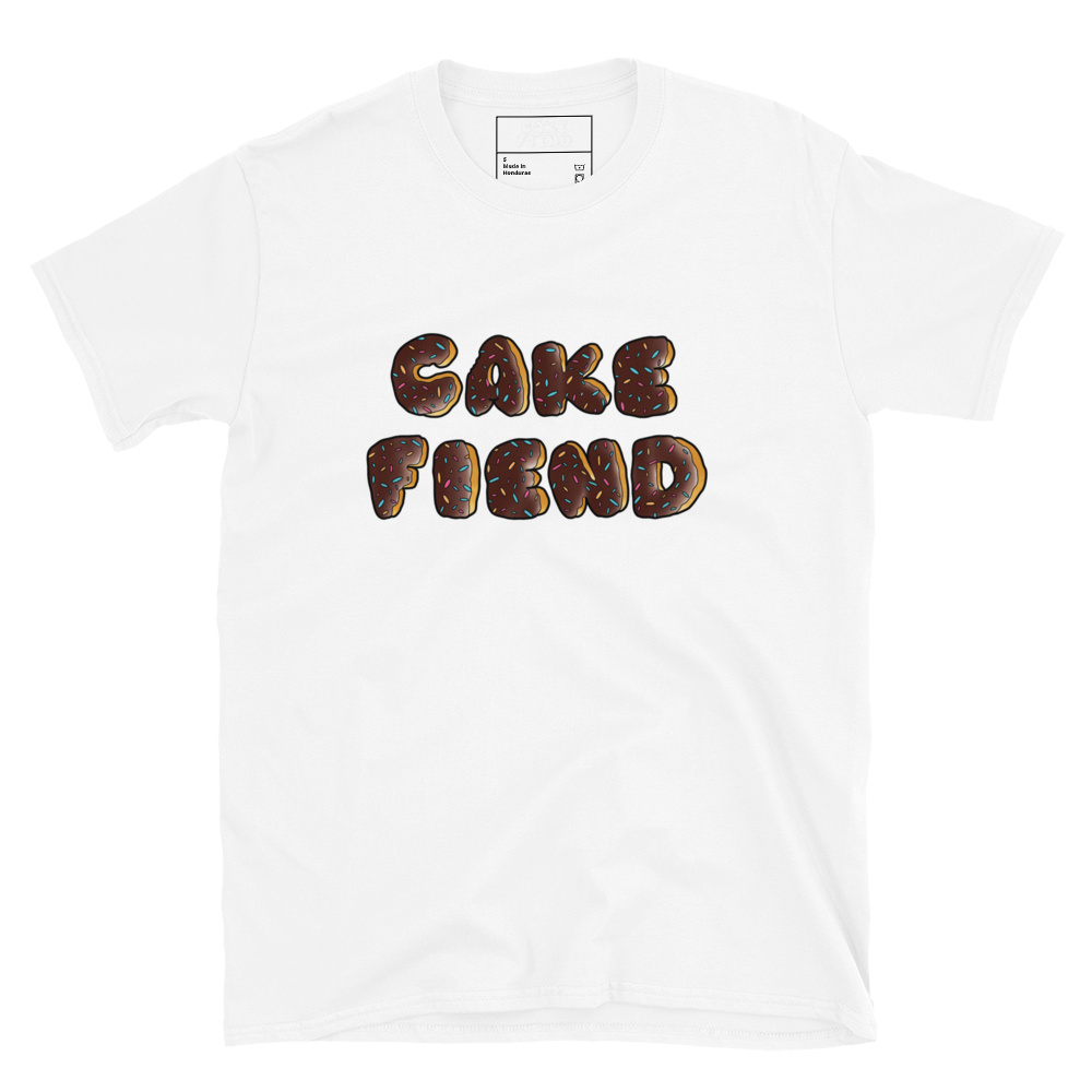 Cake Fiend Chocolate Cake Short-Sleeve Unisex T-Shirt