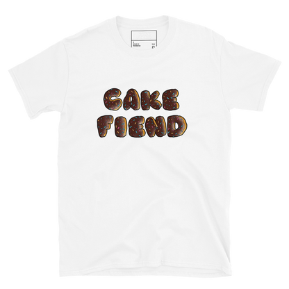 Cake Fiend Chocolate Cake Short-Sleeve Unisex T-Shirt