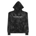 Faded Fabrics "Everything Fades" Unisex Champion Tie-dye Hoodie - Faded Fabrics